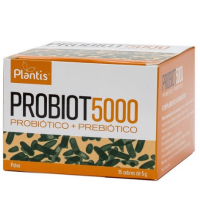 Probiot 5000 Probiotico + Prebiotico Plantis Mega Plus - 15 Sobres X 5 Gr  MEGAPLUS