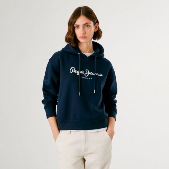 PEPE JEANS Sudadera Baddy Hoodie Azul PL5800001-LUE