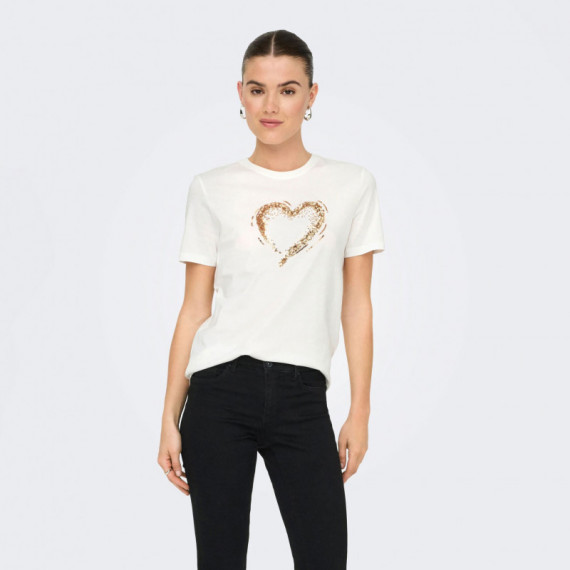 Only Camiseta Blanca 15357554-11-4201 TCX