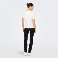 ONLY Camiseta Blanca 15357554-11-4201 Tcx
