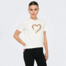 Only Camiseta Blanca 15357554-11-4201 TCX