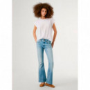PEPE JEANS Camiseta Blanca PL506111-800