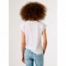 PEPE JEANS Camiseta Blanca PL506111-800