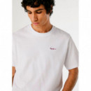 Pepe Jeans Camiseta Contrast Connor PM509741-ITE