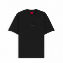 Hugo Red Camiseta estampada con logotipo 50557445-001