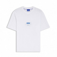 HUGO Camiseta Confeccionada en Algodón 50557813-100