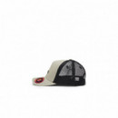 Hugo Red Gorra con paneles de mallas 50535942-337