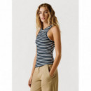 Pepe Jeans Camiseta sin mangas de cuello redondo PL5000140-594