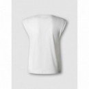 Pepe Jeans Camiseta sin mangas de cuello redondo PL5000163-800