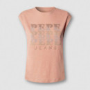 PEPE JEANS Camiseta sin Mangas de Cuello Redondo PL5000163-137