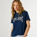 Pepe Jeans Camiseta de manga corta y cuello redondo PL5000165-597
