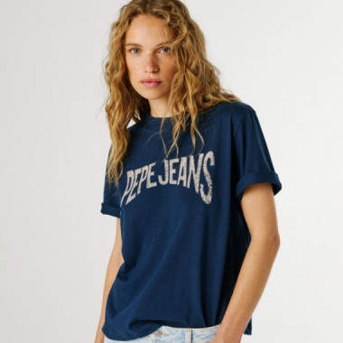 Pepe Jeans Camiseta de manga corta y cuello redondo PL5000165-597