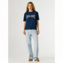 Pepe Jeans Camiseta de manga corta y cuello redondo PL5000165-597