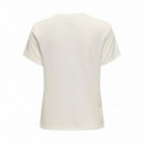Only Camiseta dibujo frontal 15307292-4735898