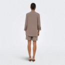 Only Blazer de manga remangada 15322274-5016337