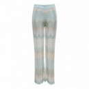 ONLY Pantalón de Glitter Estampado Geométrico 15344393-4794553