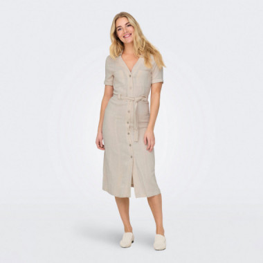 ONLY Vestido MIDI Camisero 15347210-4747353