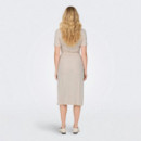 ONLY Vestido MIDI Camisero 15347210-4747353