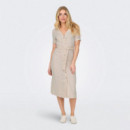 ONLY Vestido MIDI Camisero 15347210-4747353