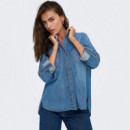 Only Camisa vaquera bolsillos frontales 15361370-4888010