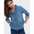 Only Camisa vaquera bolsillos frontales 15361370-4888010