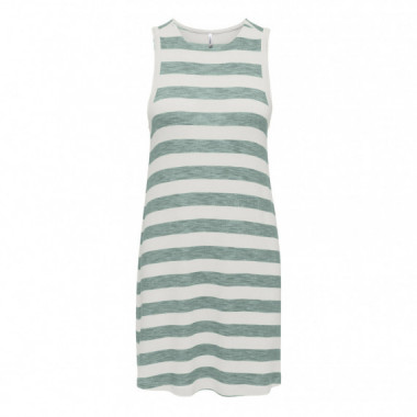 Only Vestido corto de rayas 15367563-4941433