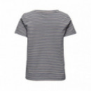 Only Camiseta de rayas con lurex 15368929-5012312