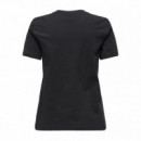 Only Camiseta bolsillo crochet 15369258-4961862
