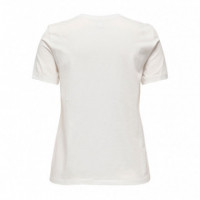 ONLY Camiseta Bolsillo Crochet 15369258-4961861