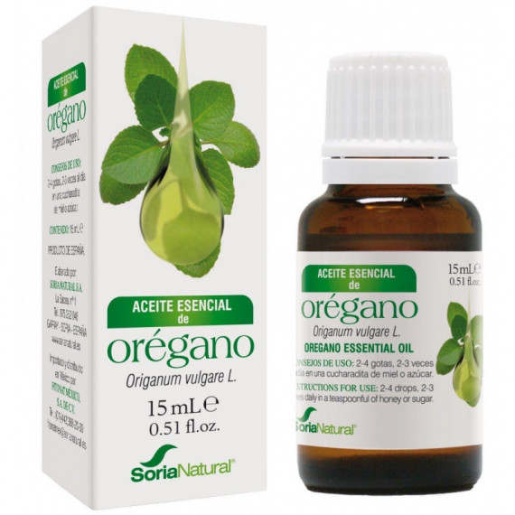 SORIA NATURAL Aceite Esencial de Oregano 15ML