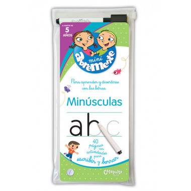 ABREMENTE PARA ESCRIBIR Y BORRAR - MIN�SCULAS