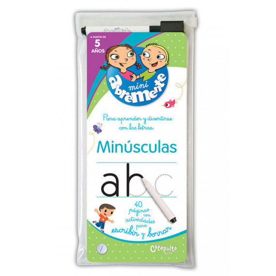ABREMENTE PARA ESCRIBIR Y BORRAR - MIN�SCULAS