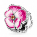 CHARM FLOR PENSAMIENTO ROSA 790777C01