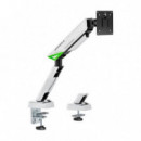 Soporte de Mesa Gaming AISENS DT49TSR-343 para TV/Monitor 17-49" con Brazo Giratorio/Inclinable (hasta 16kg) Blanco