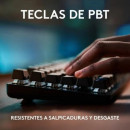 Teclado Gaming Mecánico Logitech G413 TKL SE USB (Luz Blanca)