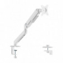 Soporte de Mesa para TV/Monitor AISENS ECO 17-32 pulgadas, 1 Brazo, Giratorio e Inclinable, hasta 9kg, Blanco (DT32TSR-435)