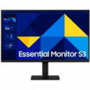 Monitor Samsung Essential S3 24" IPS Full HD 100Hz con HDMI y VGA (Negro)
