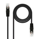 Cable de Red Nanocable Cat.6 UTP (0.5 Metros) Negro