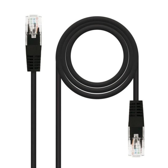 Cable de Red Nanocable Cat.6 UTP (0.5 Metros) Negro