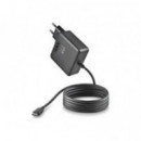 Cargador de Pared NGS GaN 100W PD 3.0 USB-C Negro (GAN100W-C)