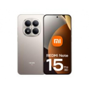 Smartphone Xiaomi Redmi Note 15 Pro 6.83" AMOLED 8GB 256GB 5G Titanio