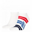 Pack 2 Calcetines Sneaker Fushion  TOMMY HILFIGER