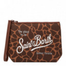 Neceser ALIN001 Giraffe Skin  SAINT BARTH