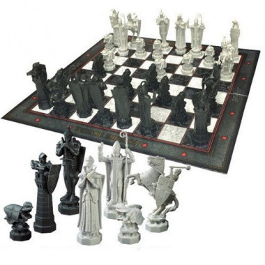 Ajedrez de los Hechiceros Harry Potter  NOBLE COLLECTION
