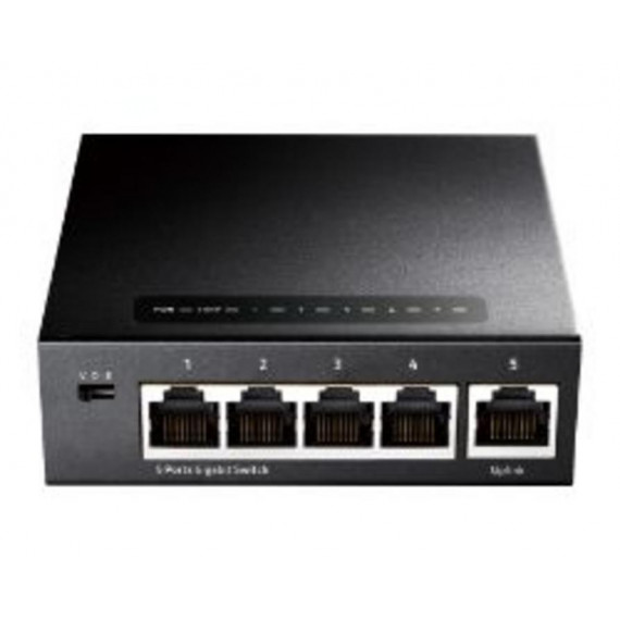 Switch CUDY de 5 Puertos 10/100/1000 Mbps Gigabit (GS105)