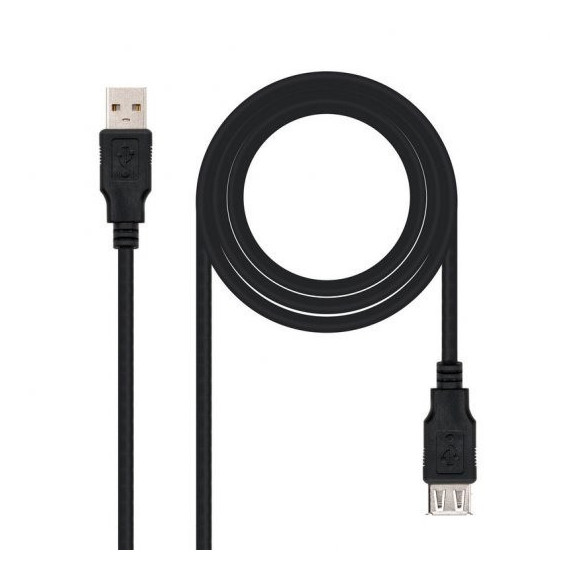 CABLE USB ALARGADOR AM/AH 1.8M NANOCABLE