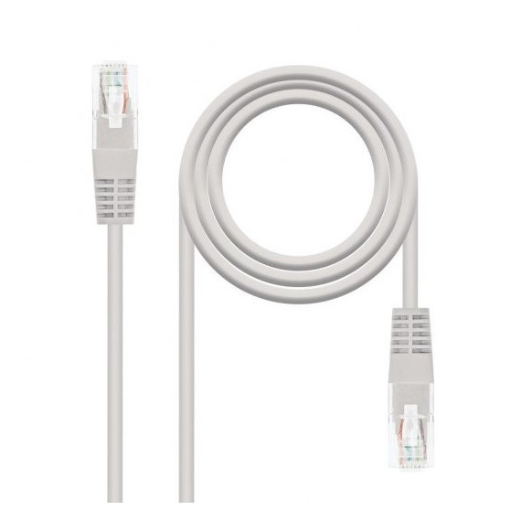 CABLE DE RED CAT.5 UTP FLEX 0.5M NANOCABLE