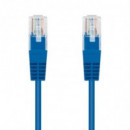 CABLE DE RED CAT.5 UTP FLEX 0.5M NANOCABLE BLUE