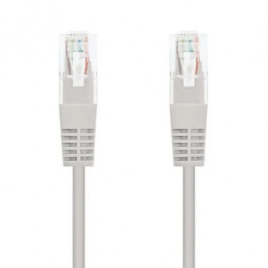 CABLE DE RED CAT.5 UTP FLEX 15M NANOCABLE GREY