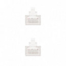 CABLE DE RED CAT.6 UTP 1M NANOCABLE WHITE